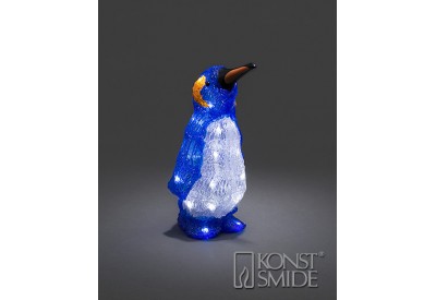 Konstsmide Acrylic Penguin LED Battery Operated (32 x 14cm)